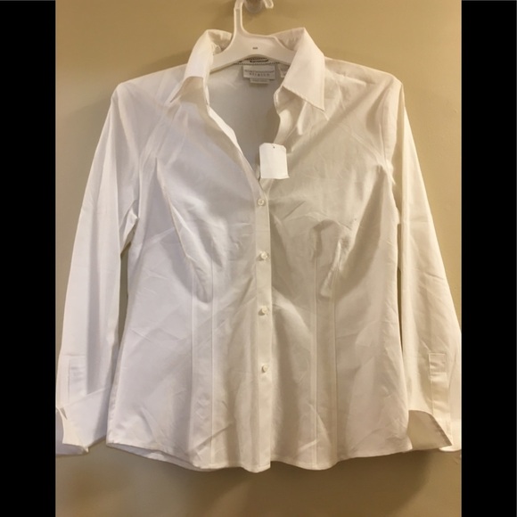 Worthington Long Sleeve Modern Fit Button-Down Shirt - Picture 4 of 8